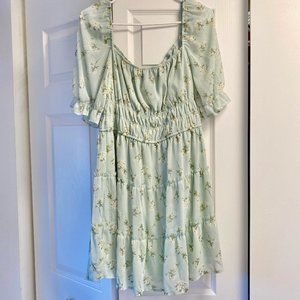 Francesca's Floral Mini Dress Size XL